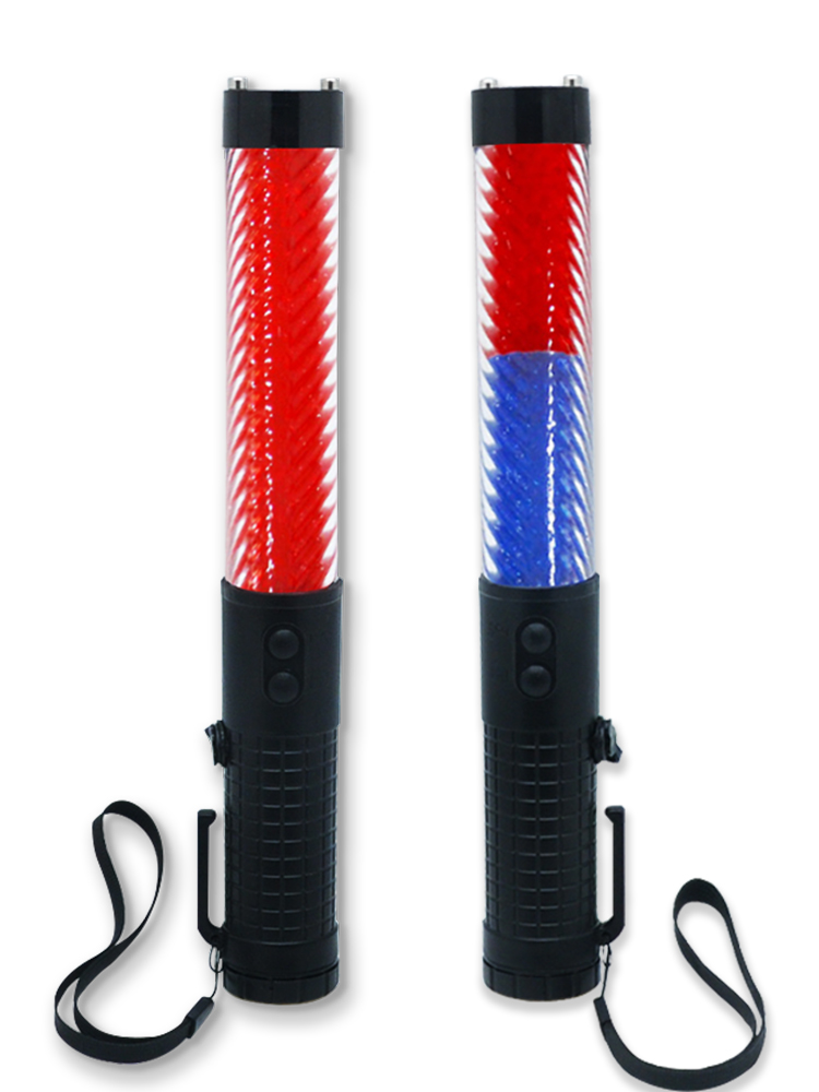 Multi-functional 54cm Handheld Rechargeable Police LED Traffic